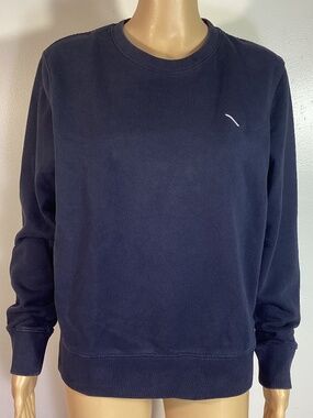 Saturdays NYC Bowery Slash Embroidered Crewneck Men’s Sweatshirt Sz S